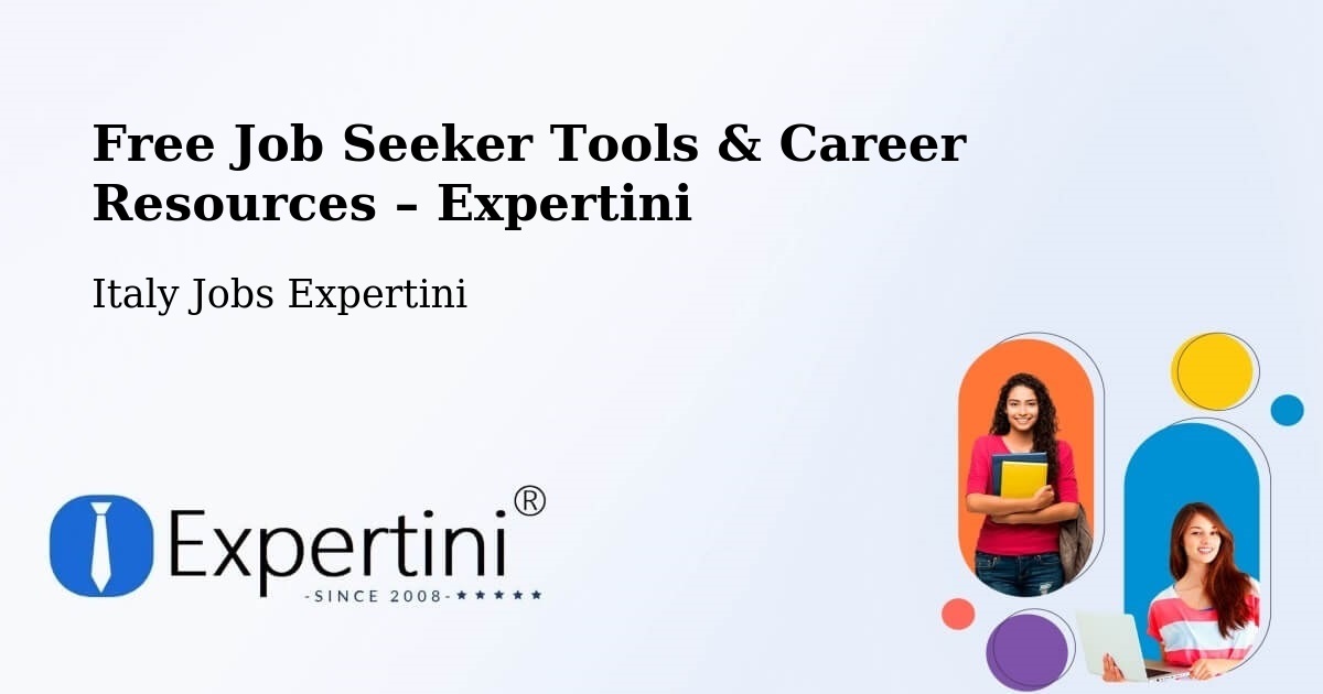 Free Job Seeker Tools & Career Resources – Nonio - Nonio, Italy Jobs Expertini