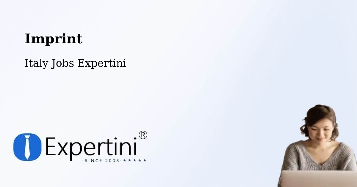 Imprint – Nonio - Italy Jobs Expertini
